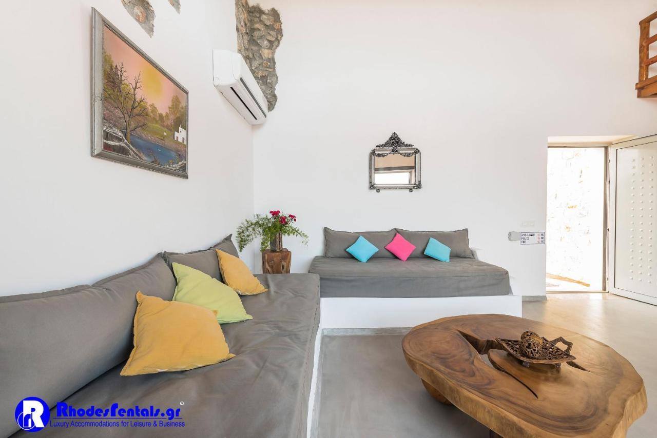 Lindos Seastone Villas Lardos Eksteriør billede
