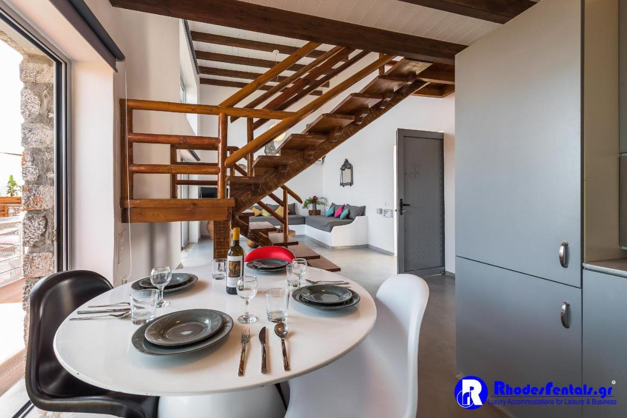 Lindos Seastone Villas Lardos Eksteriør billede