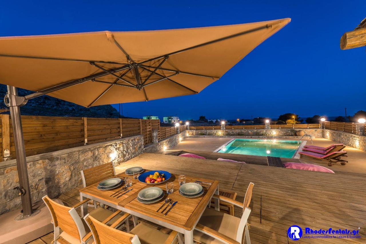Lindos Seastone Villas Lardos Eksteriør billede